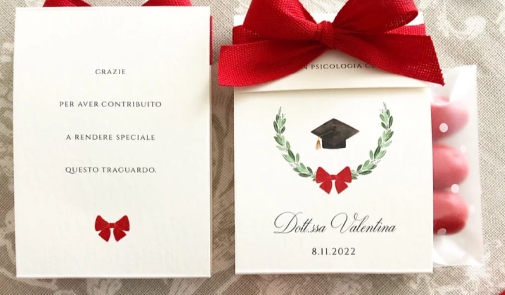 Scatolina Confetti Laurea - Solidale
