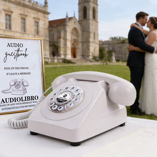 Audiolibro Guestbook Telefono - Grafica Naturale