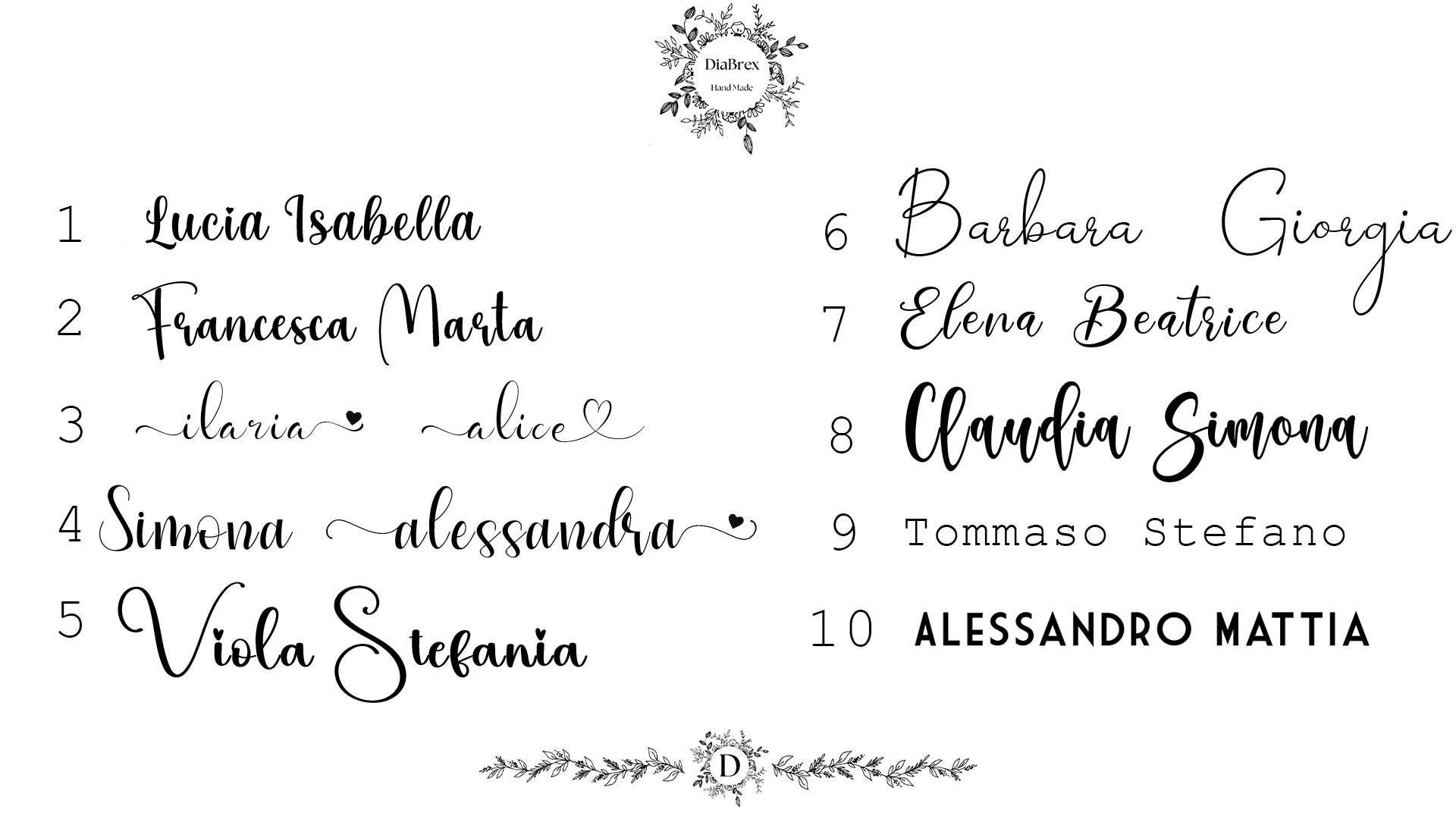 Portachiavi a Cuore Personalizzato - Grafica NaturalePortachiavi