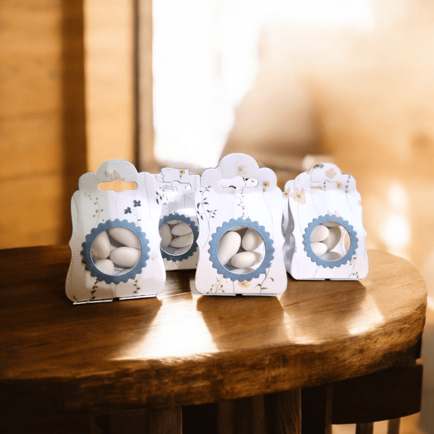 Scatolina Portaconfetti Fior di Luna - Grafica Naturale