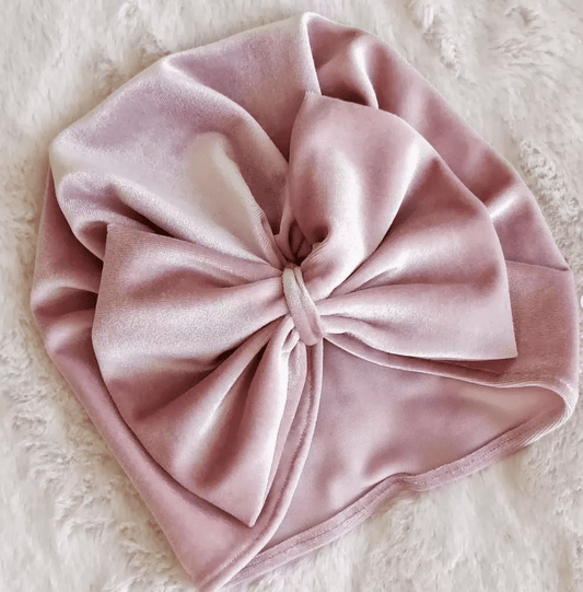 Turbantino in velluto baby - Grafica NaturaleAccessori Neonato